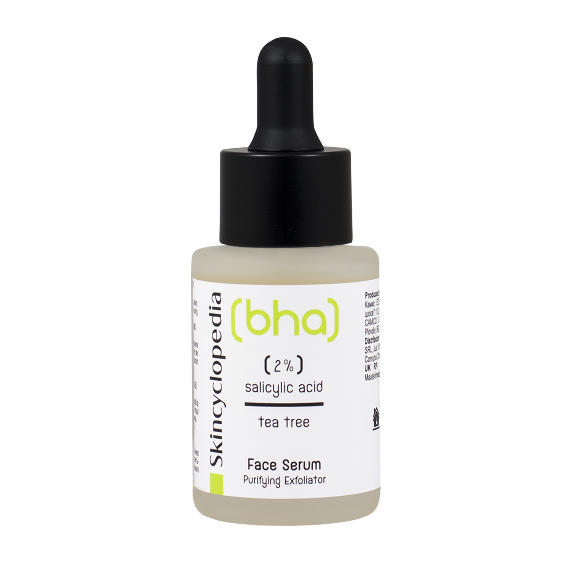 SKC Suero Facial exfoliante con 2% de Acido Salicico y Aceite de Arbol de Te 30 ml