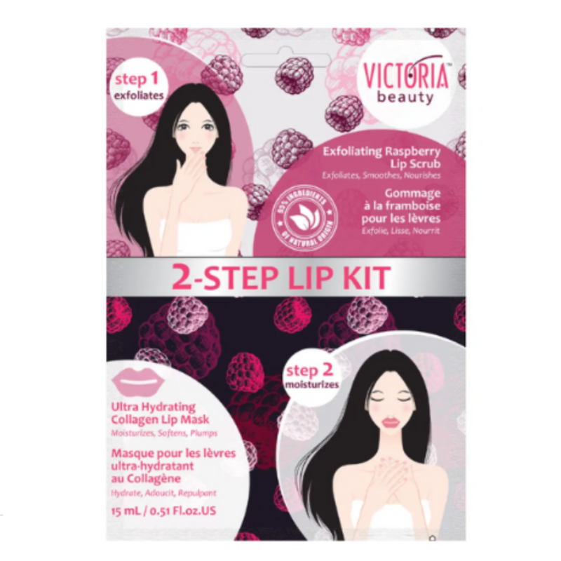Kit de Labios en 2 pasos Victoria Beauty