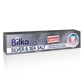 Crema Dental Bilka Dent Plata Colidal y Sal Marina