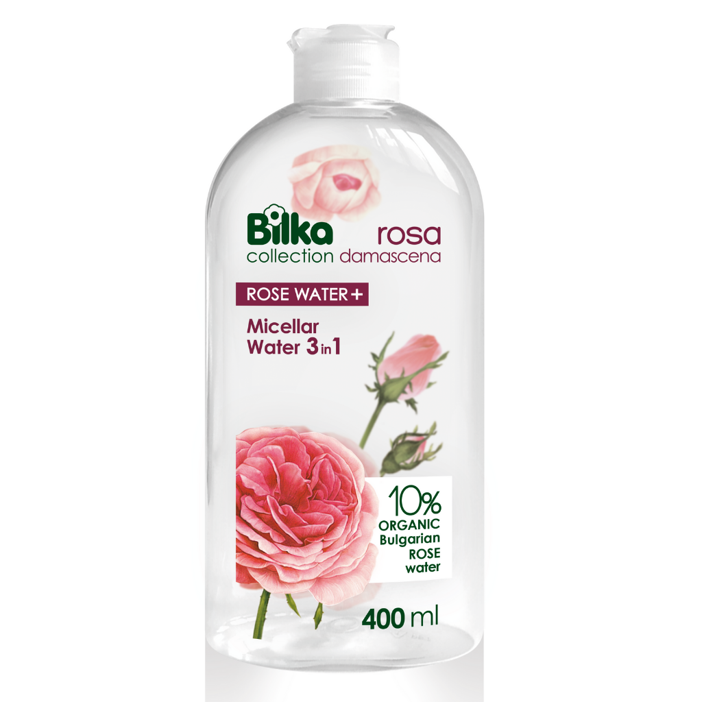 Agua Micelar 3 en 1 Rosa Damascena 400ml