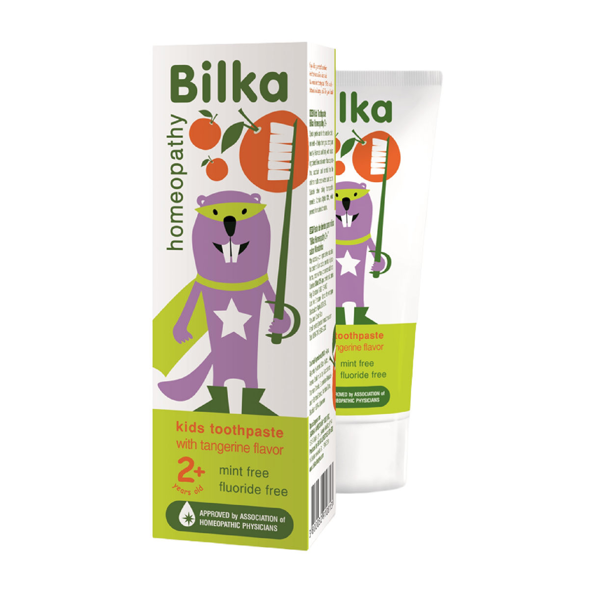 Crema Dental de Niños Bilka Homeopathy 2+