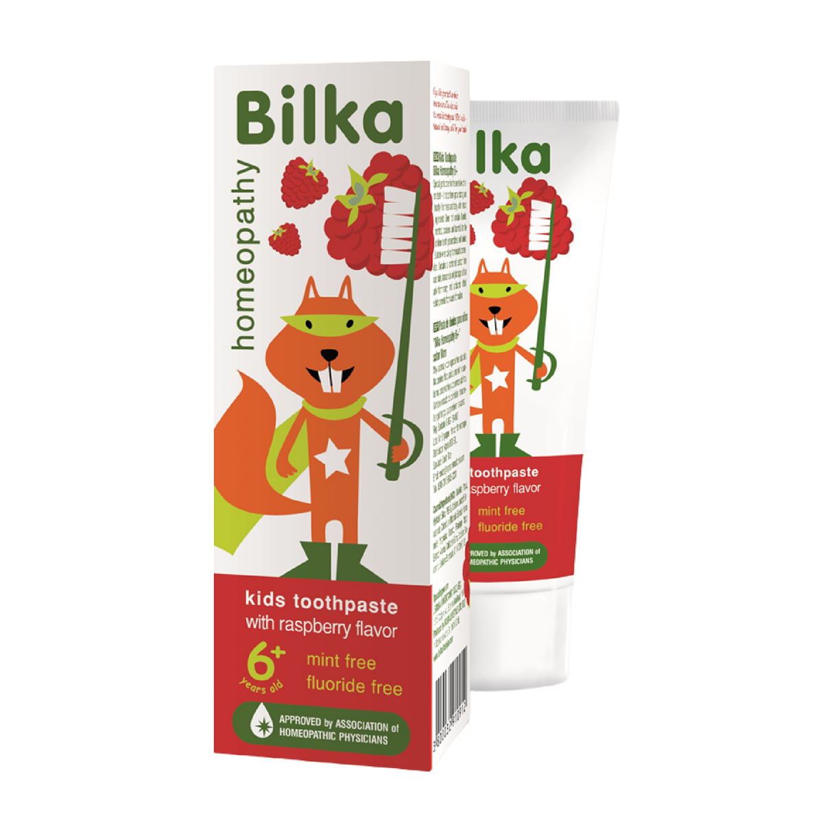 Crema Dental de Niños Bilka Homeopathy 6+