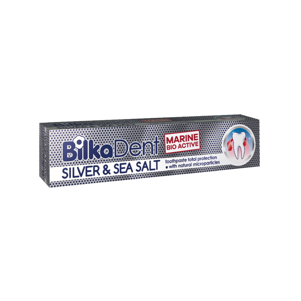 Crema Dental Bilka Dent Plata Colidal y Sal Marina