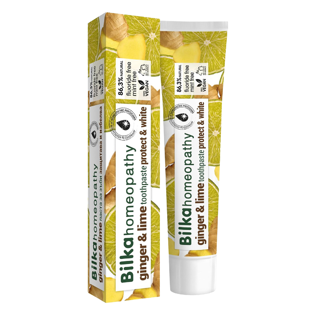 Crema Dental Ginger Lime Bilka Homeopathy