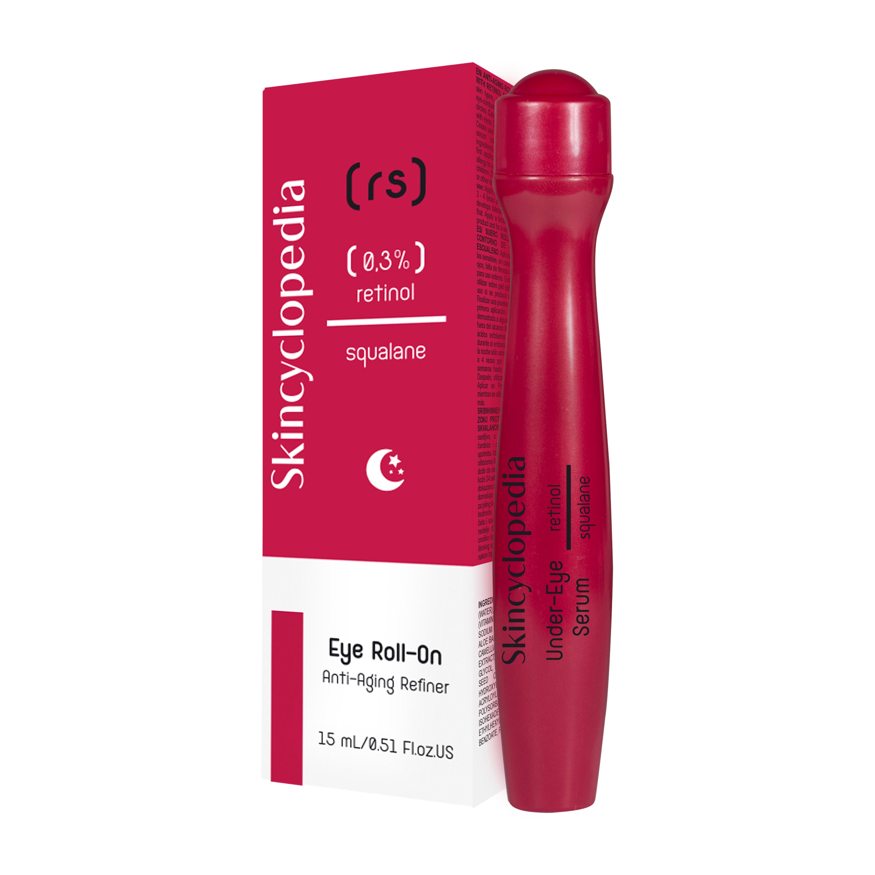 SKC Suero Facial Roll On Anti Aging con Retinol y Escualeno