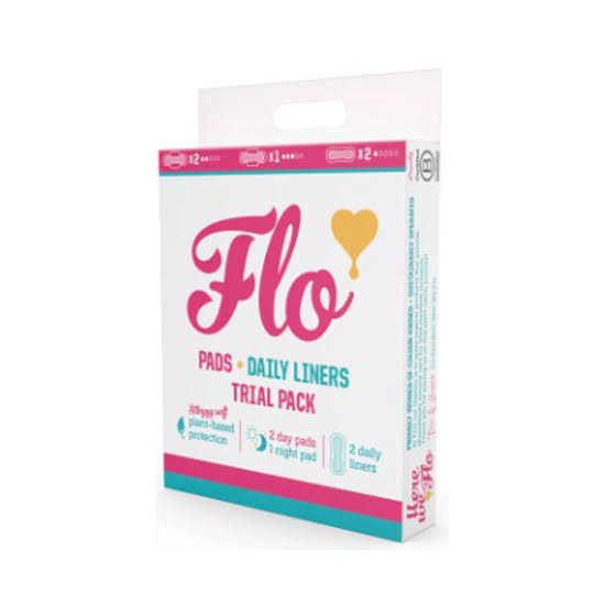 Pack de viaje FLO Cuidado femenino (2 Toallas dia)
